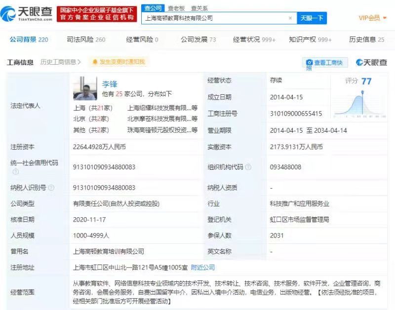 騰訊入股與高頓教育雄心 網校與投資人雙重加碼，教育科技再披期待